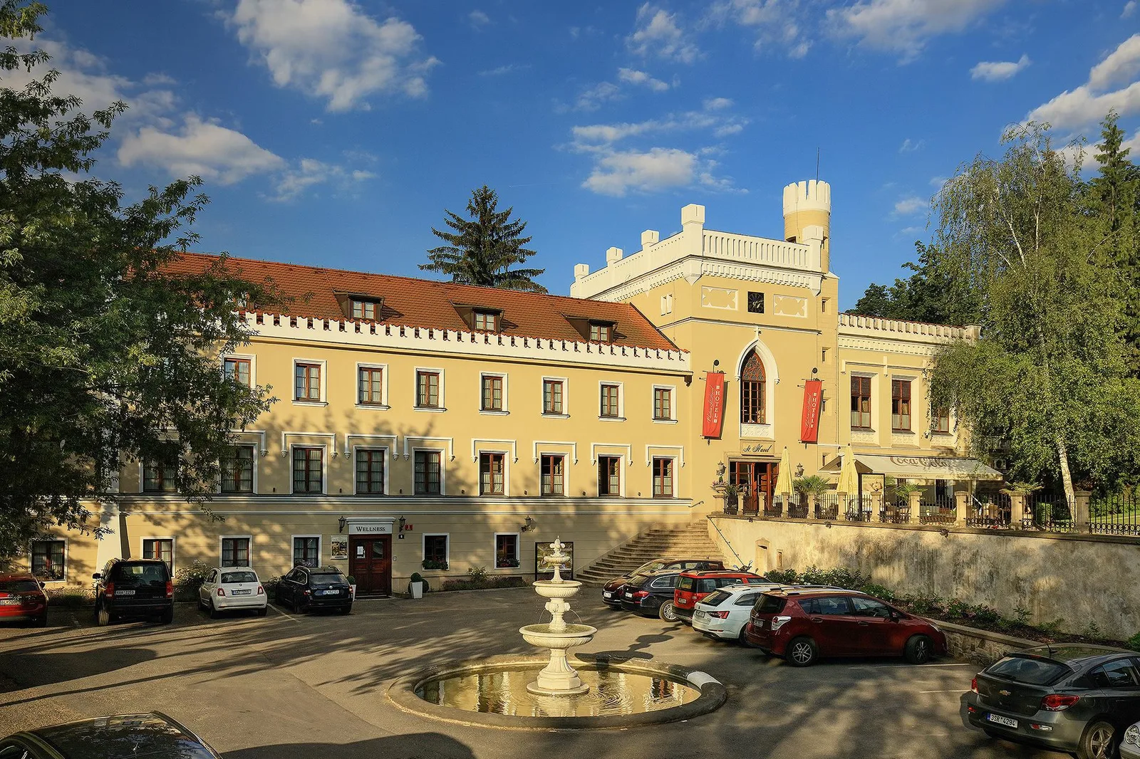 Chateau St. Havel wellness hotel – fotografie salonu