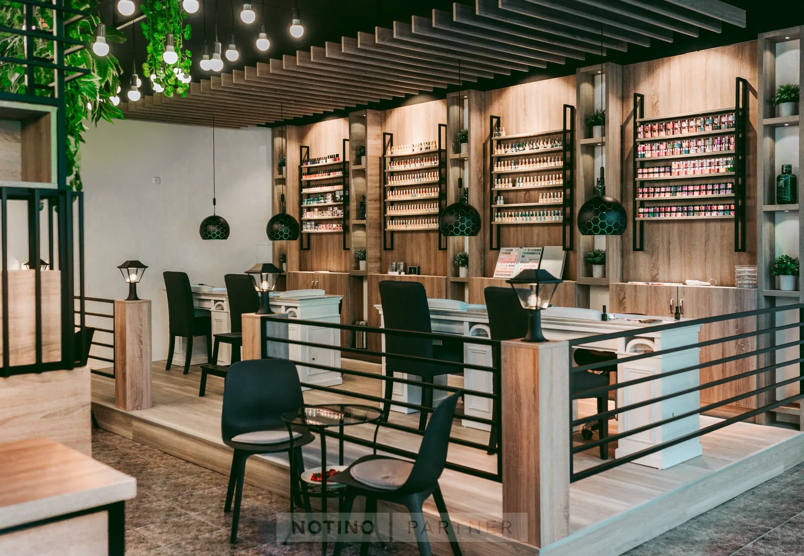 La Rosé Nails & Beauty – interiér salonu