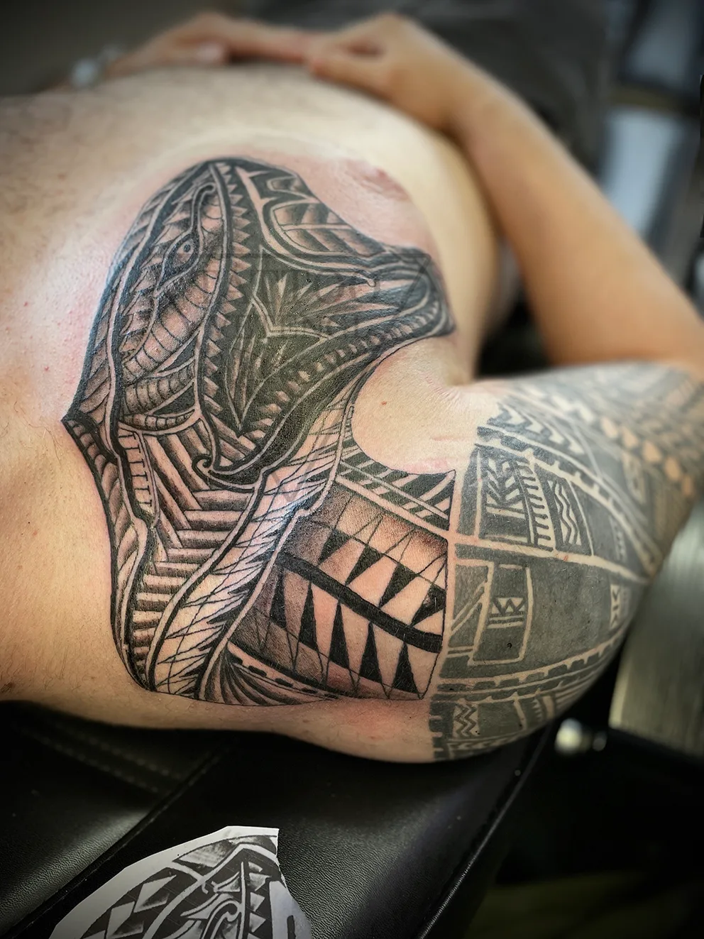 Tetování strojkem – ukázka práce, Tattoo Vetengl Plzeň