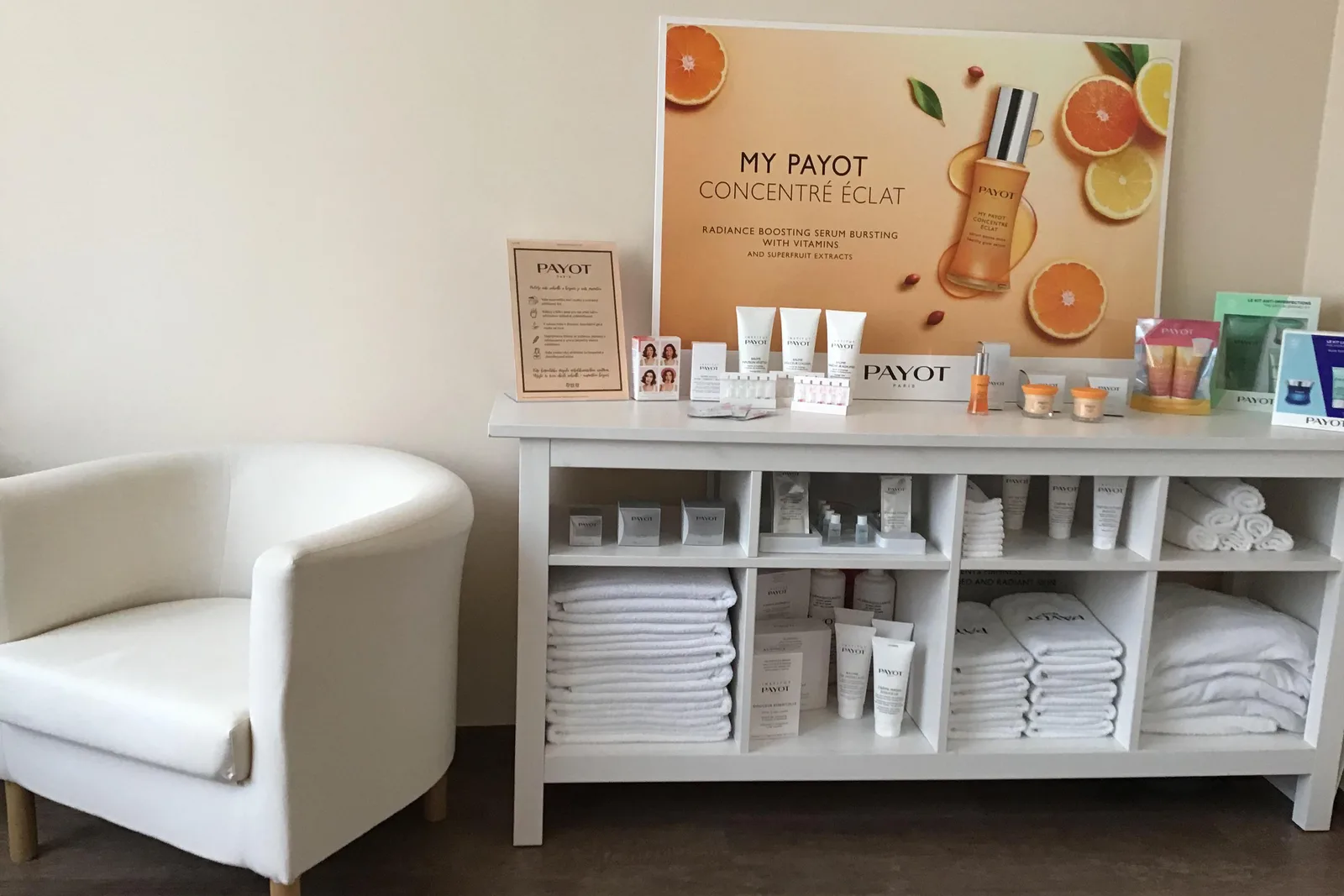 Zdenka Jírová Kosmetický a relaxační salon – interiér salonu