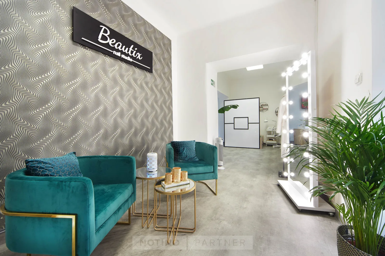 Beautix - studio Brno – interiér salonu