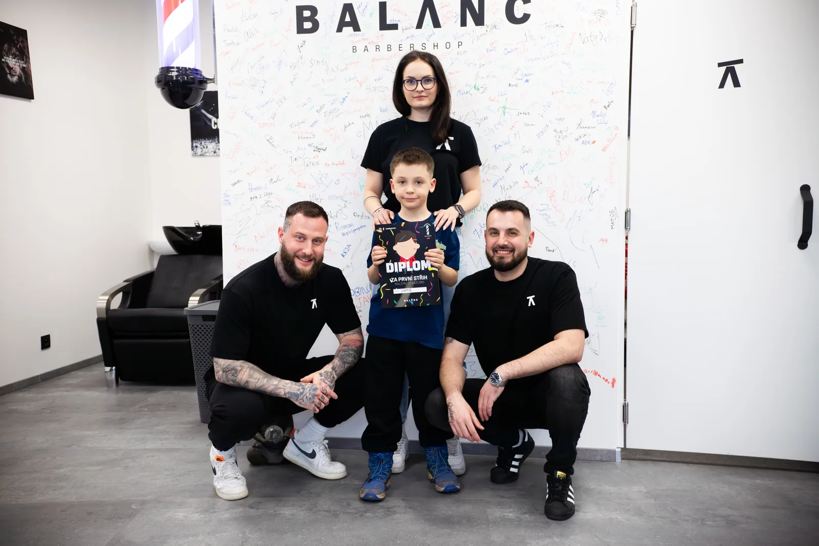 Barber Balanc – tým salonu