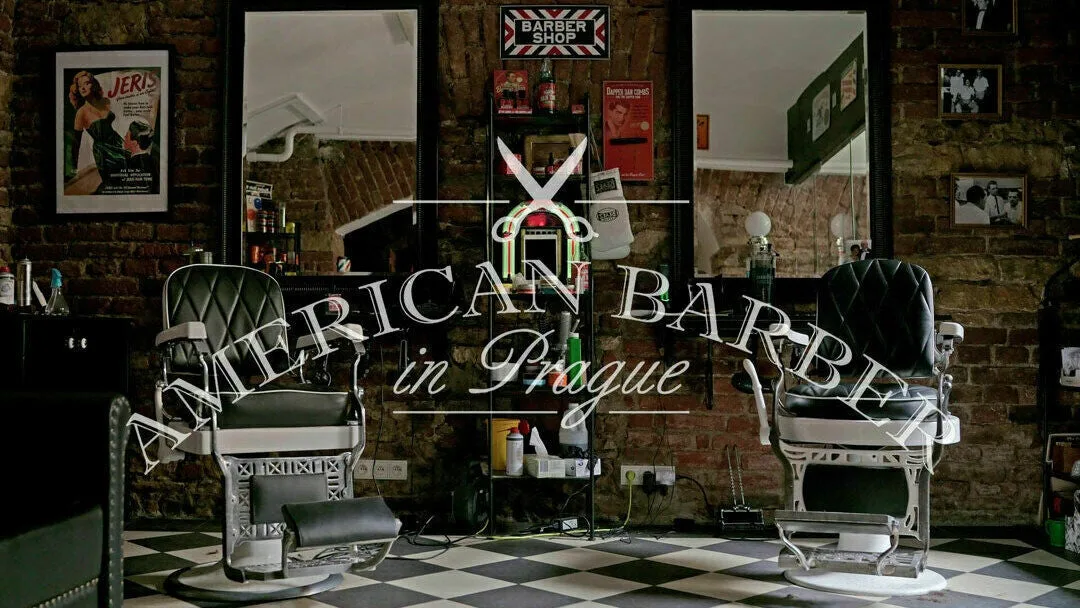 Kraig Casebier's American Barber In Prague – interiér salonu