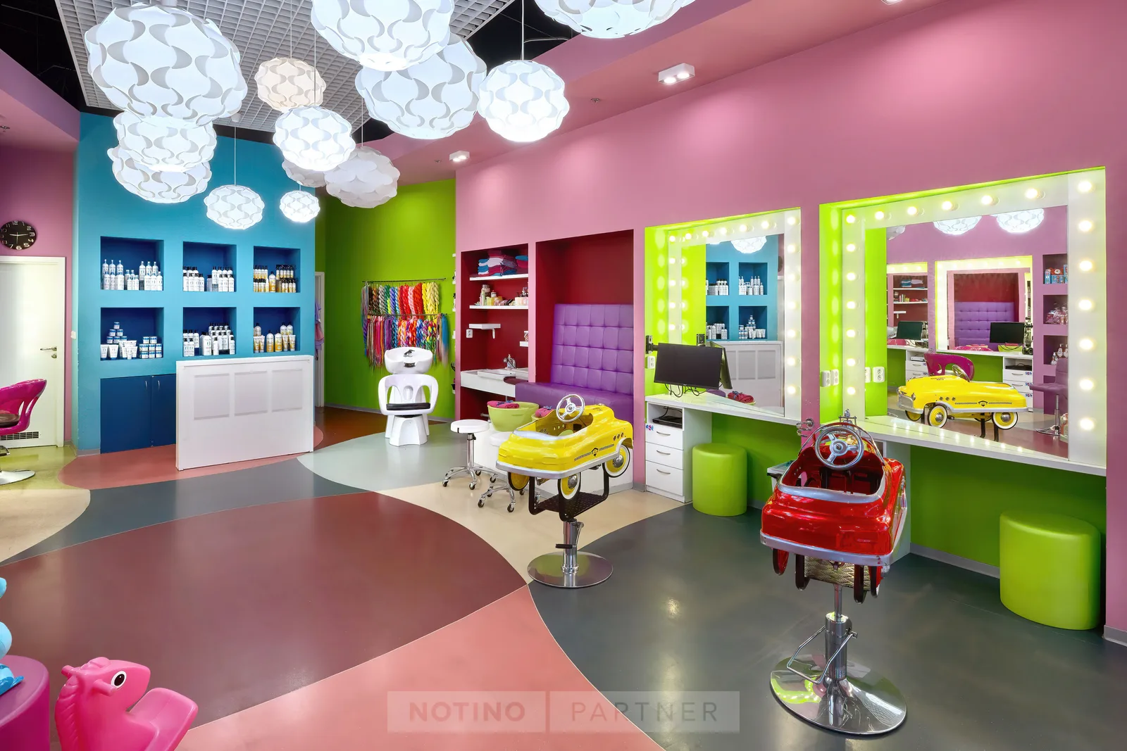 Funny Sassy – interiér salonu
