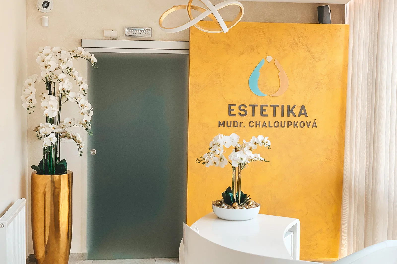 Estetika MUDr. Chaloupková – interiér salonu
