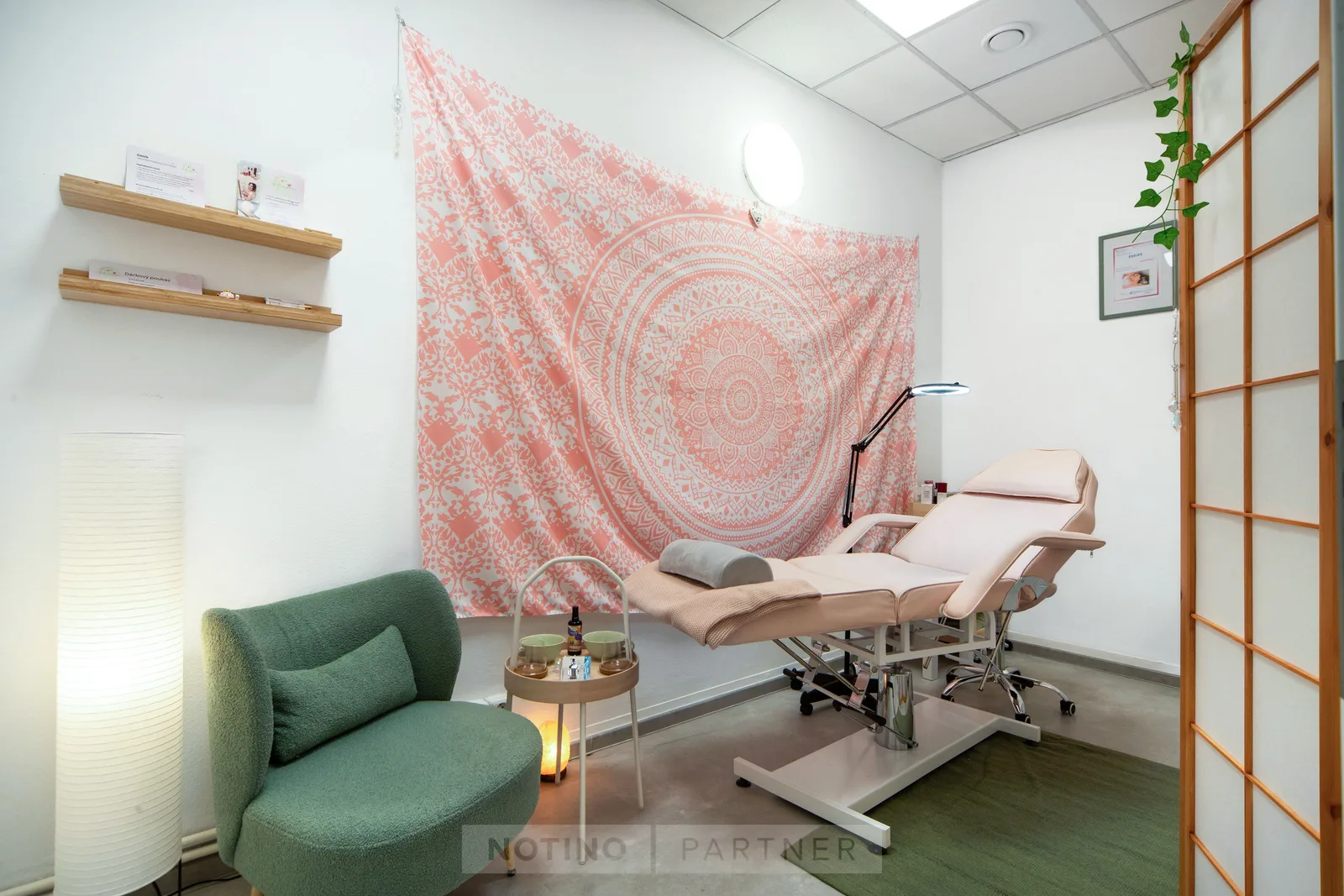 Hinami beauty salon - japonská kosmetika – interiér salonu