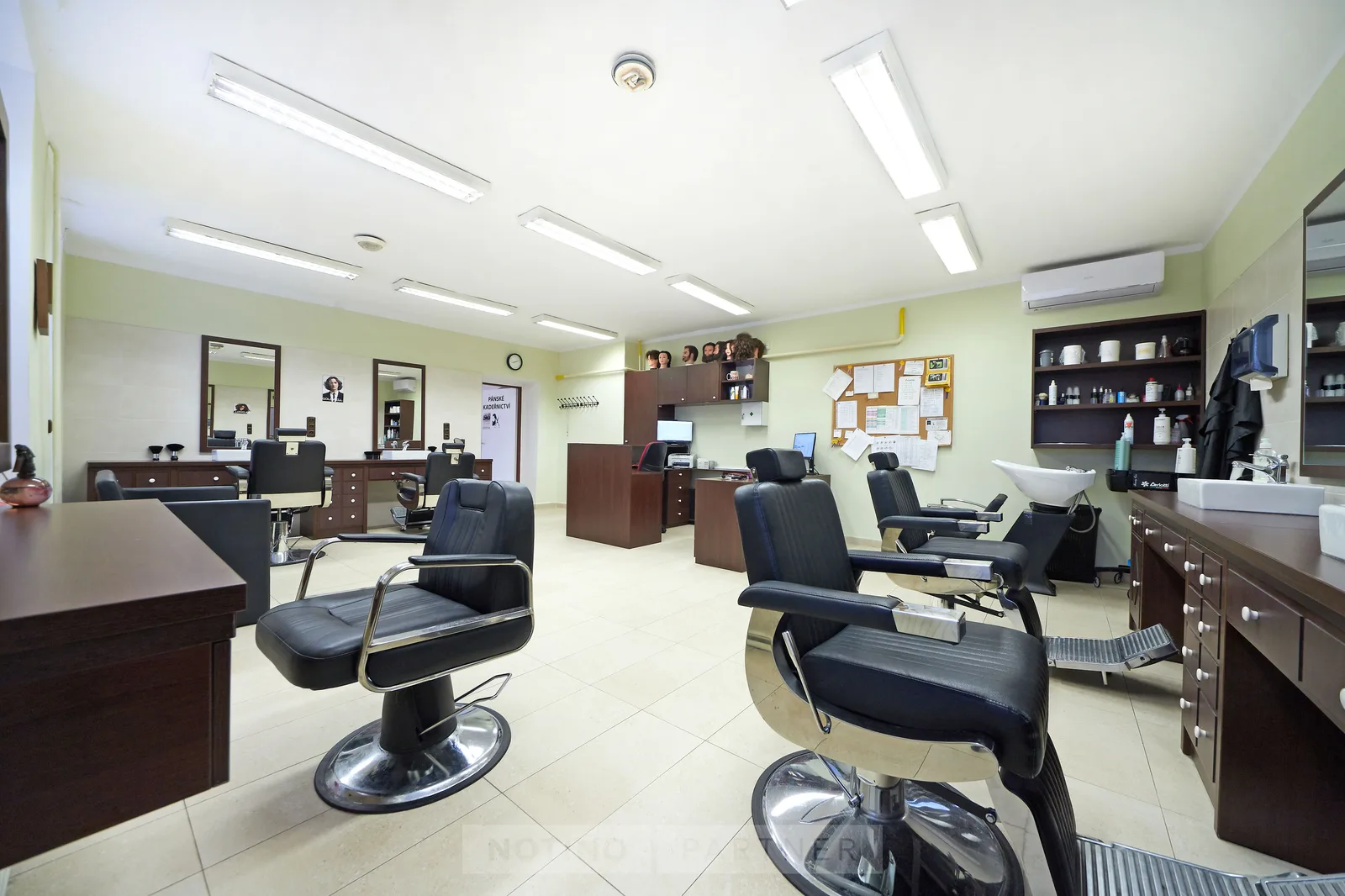 Kadeřnictví Nové sady 44 – interiér salonu
