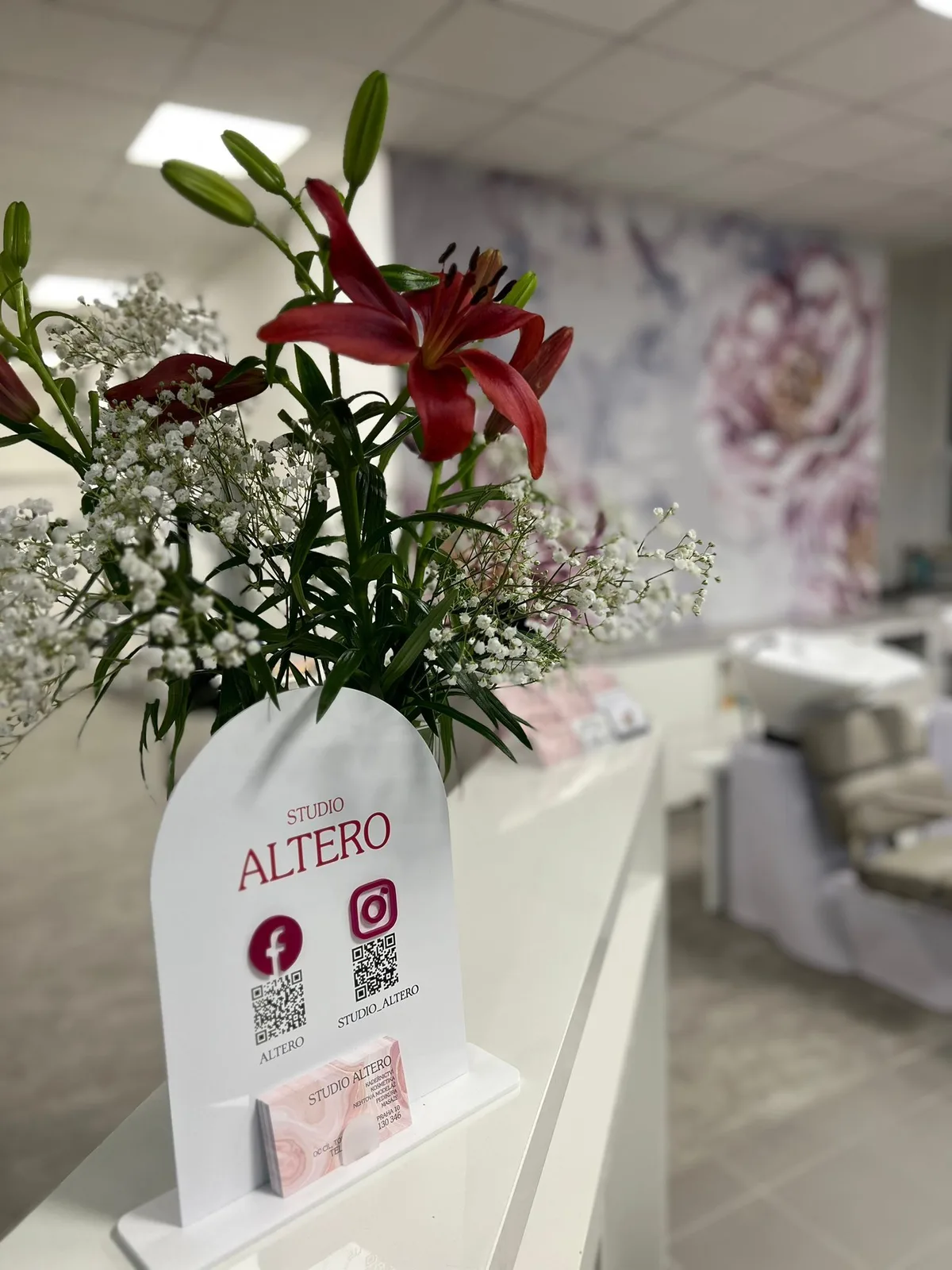Studio Altero – interiér salonu