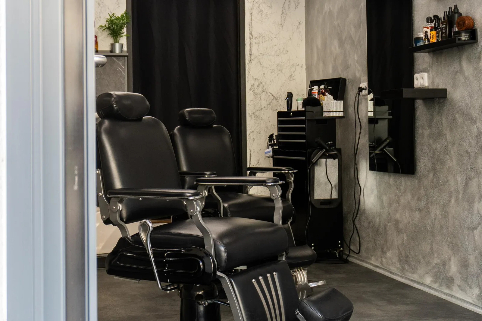 PASR Barber shop – interiér salonu