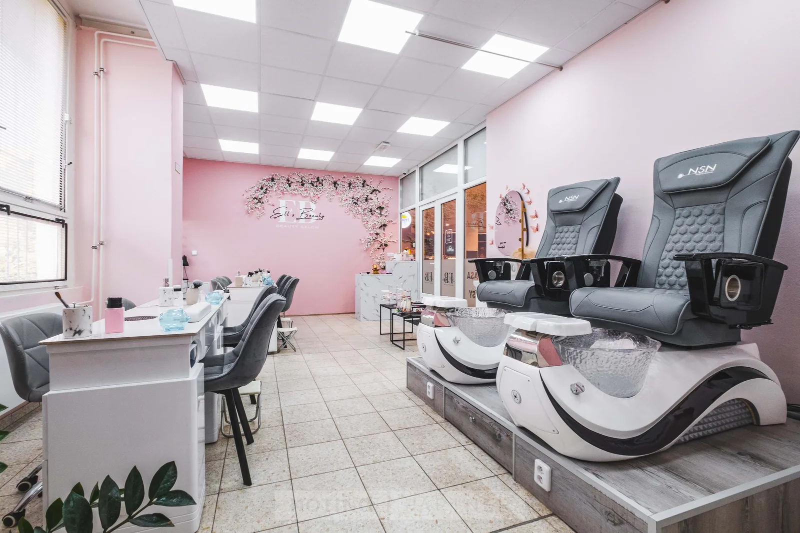 Ell’s Beauty Salon – interiér salonu