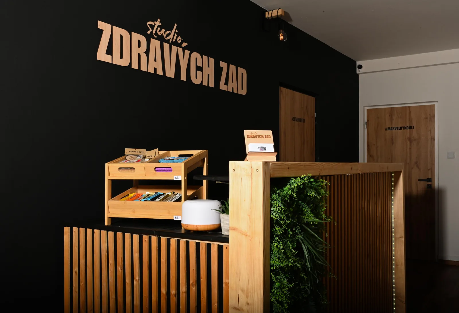 Studio zdravých zad – interiér salonu