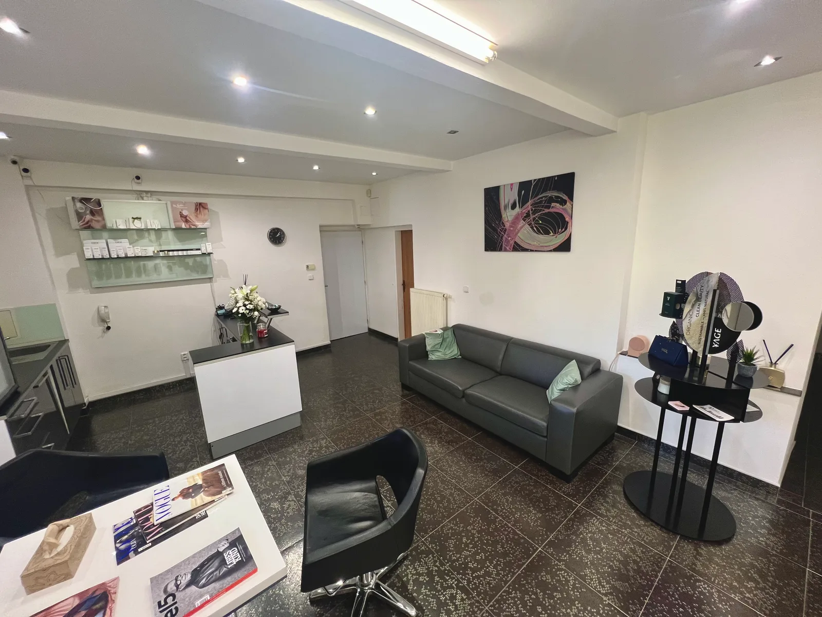 Charles Beauty salon – interiér salonu