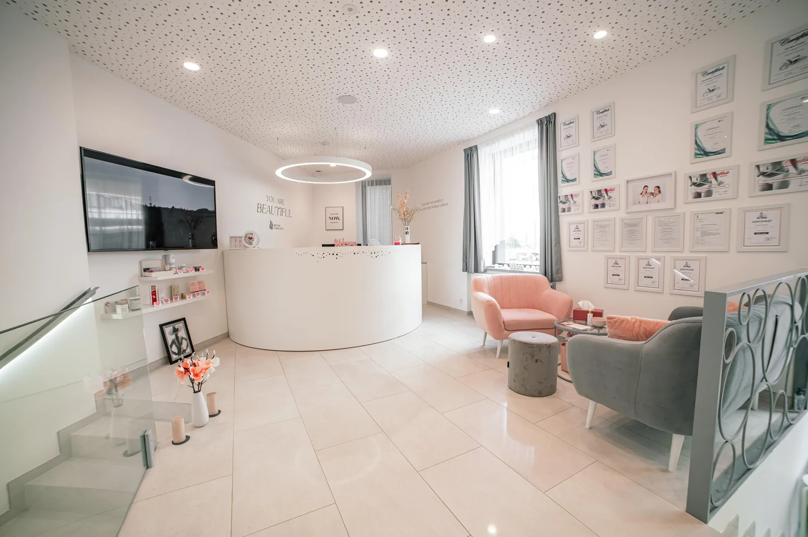 Better than diet - Kosmetický salon – interiér salonu