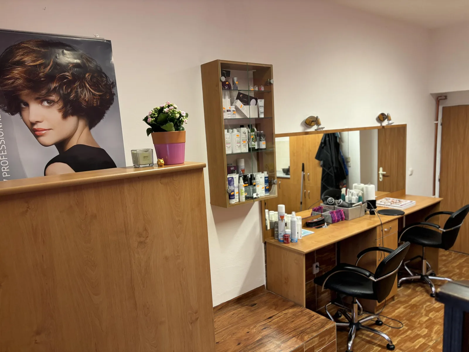 Salon Ráj – interiér salonu