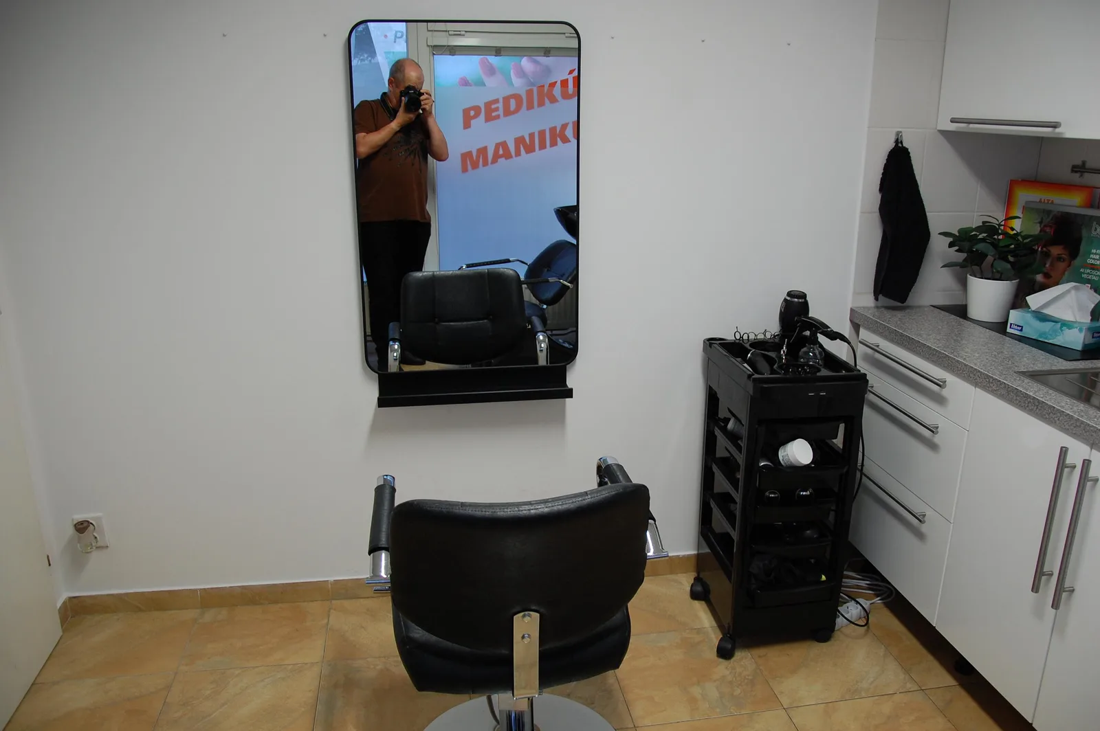 K-studio Praha – interiér salonu