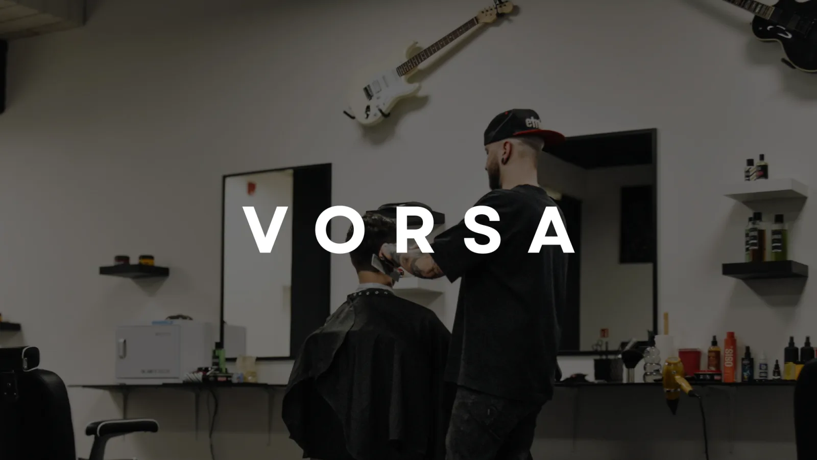 Vorsa Barbershop – ukázka práce