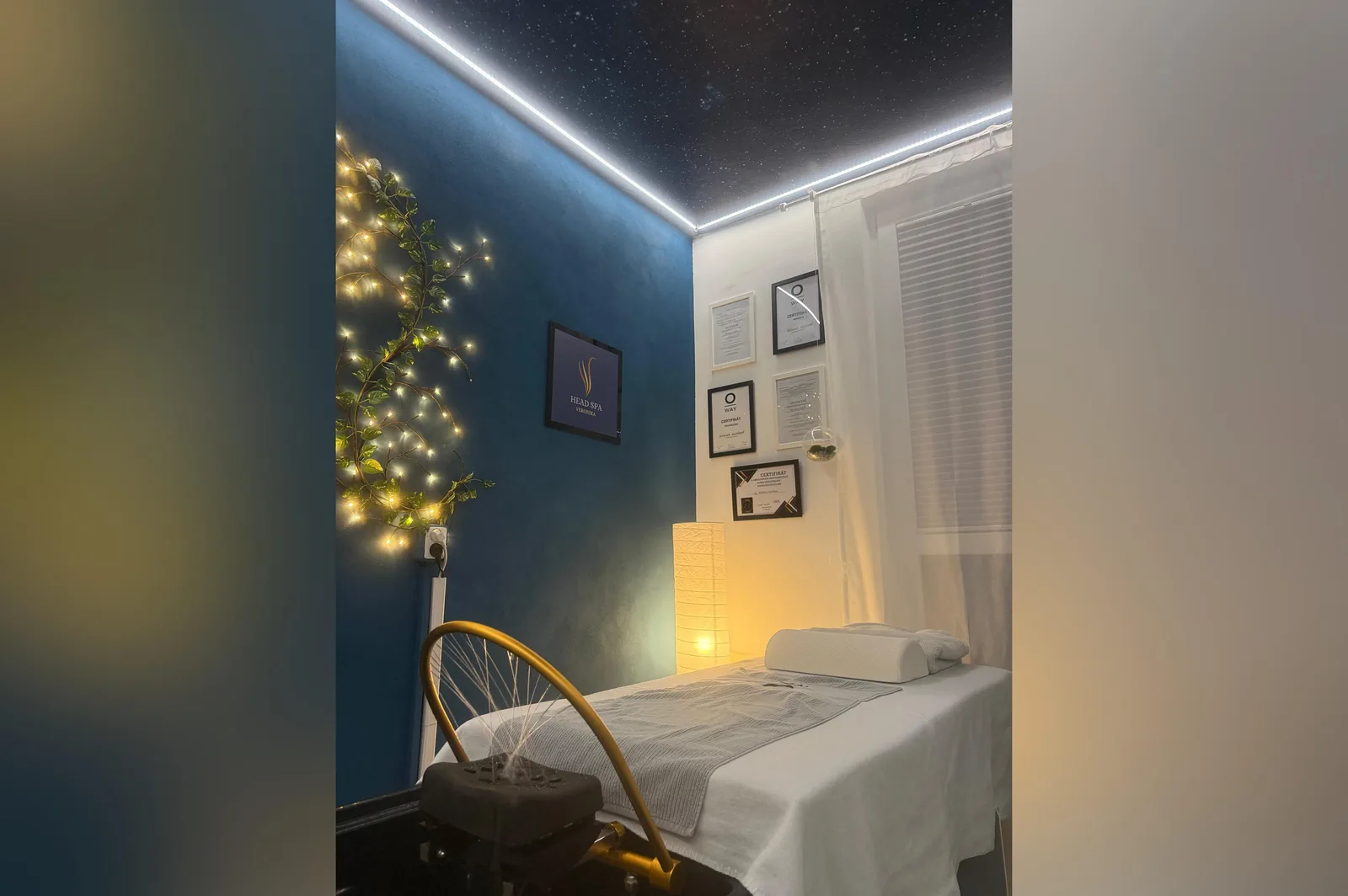 Head Spa Veronika Ostrava – interiér salonu