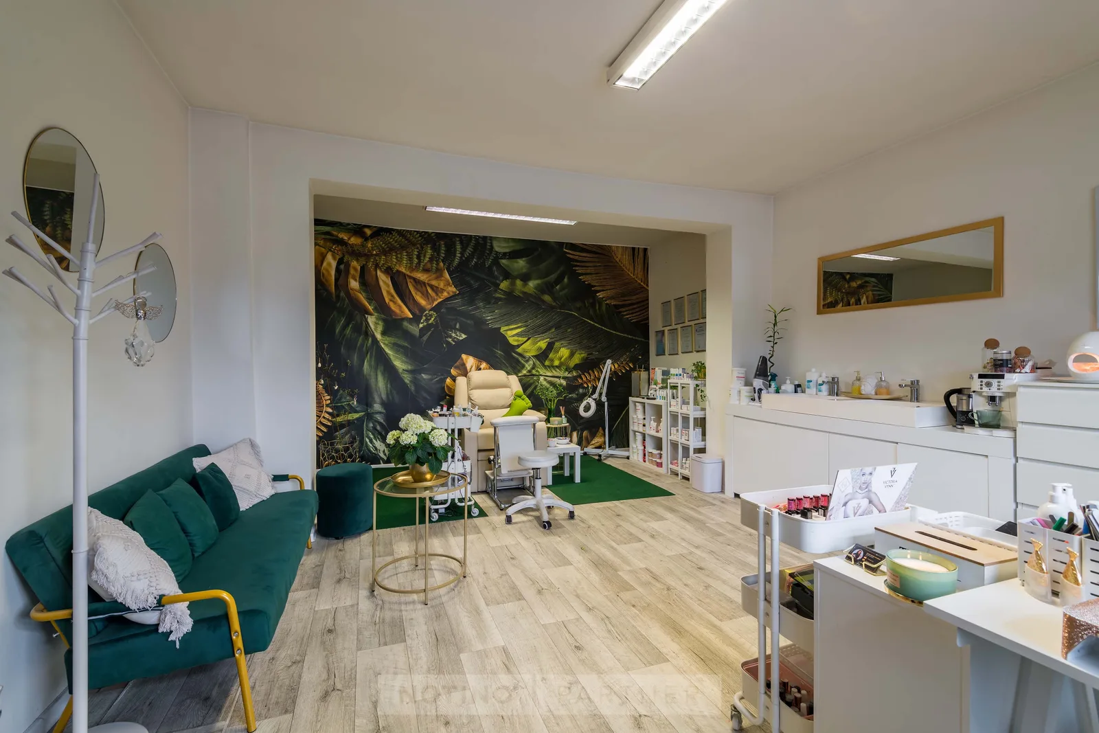 M&P Manikúra Pedikúra – interiér salonu