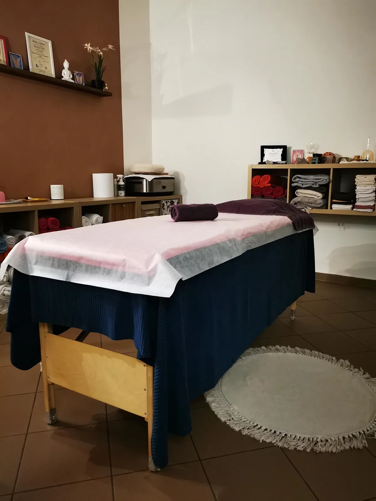 Jasmínka - masážní salón – interiér salonu