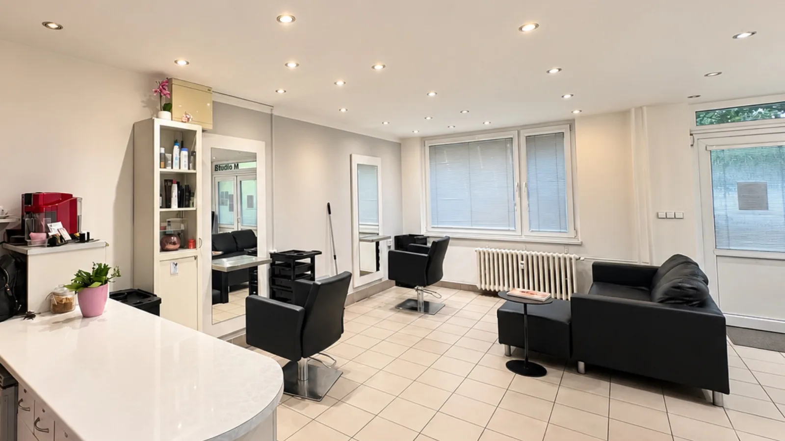 Studio M - Kadeřnice Míša – interiér salonu