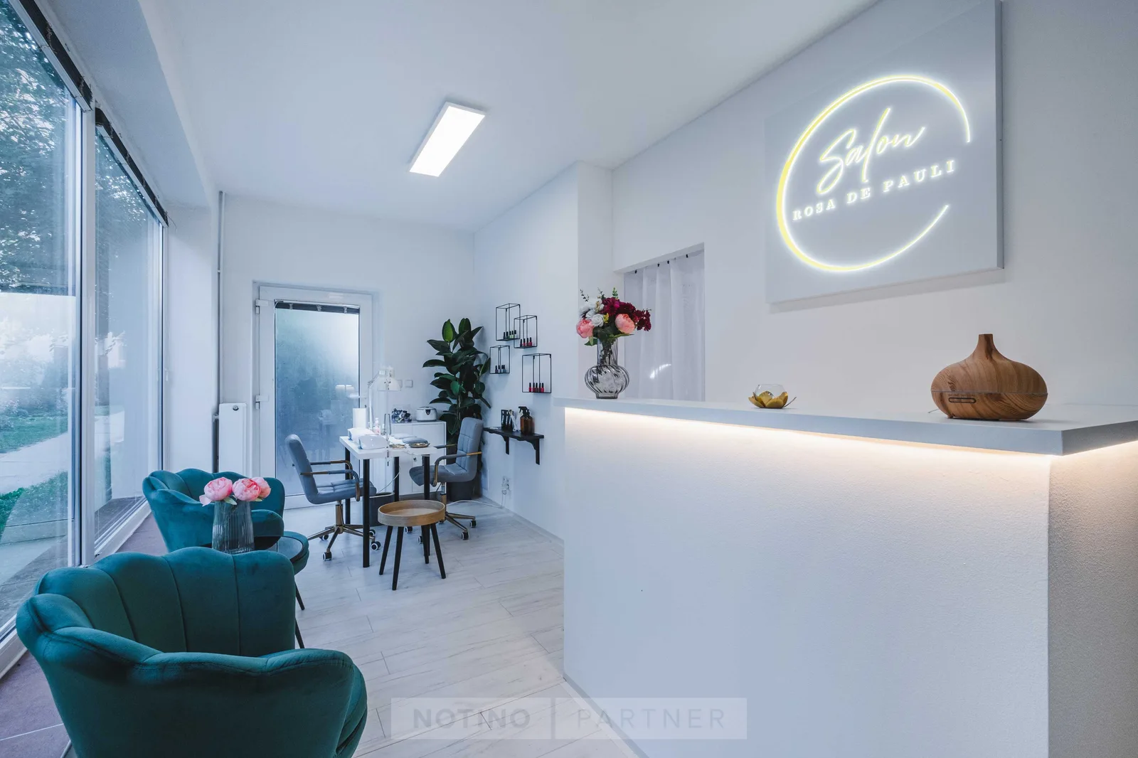 Salon Rosa de Pauli – interiér salonu