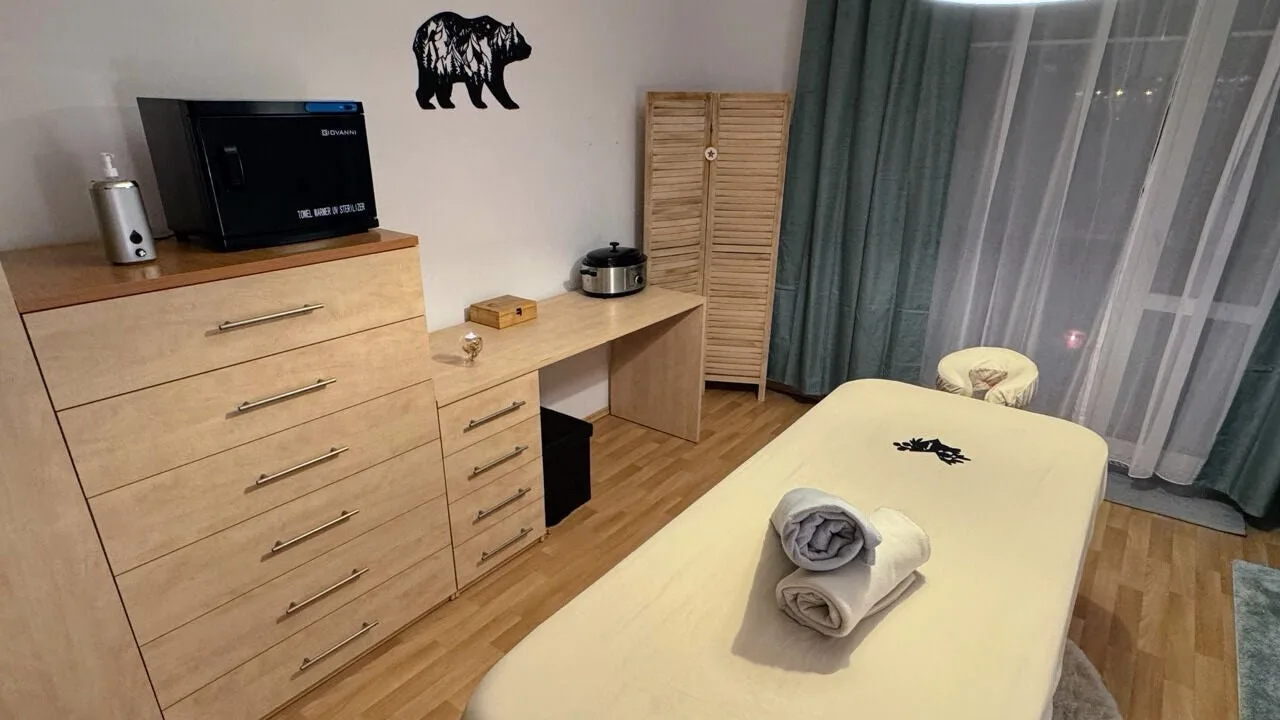 Masáže Eliška Mášková – interiér salonu