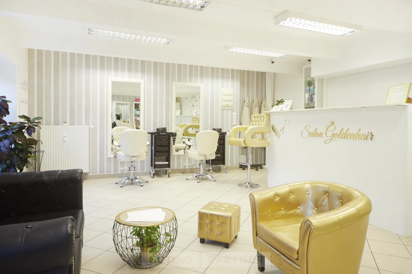 Salon Goldenhair - Minská – interiér salonu