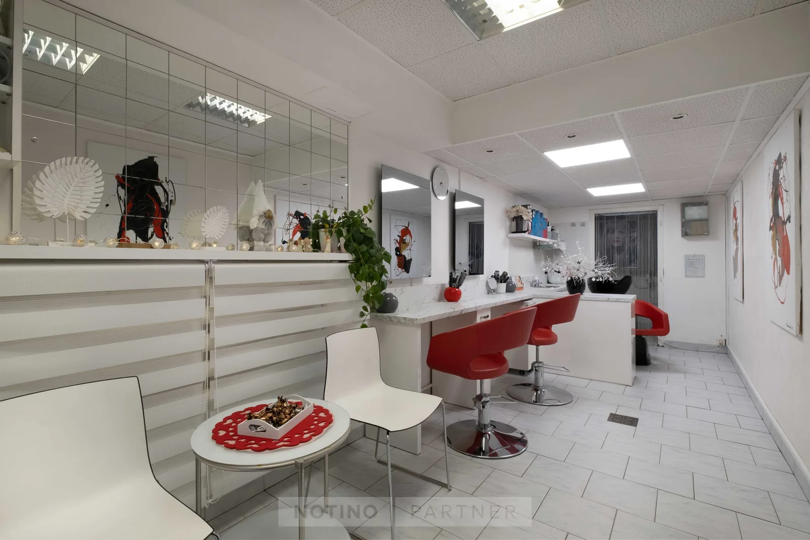 Kadeřnictví Salon na Oblé – interiér salonu