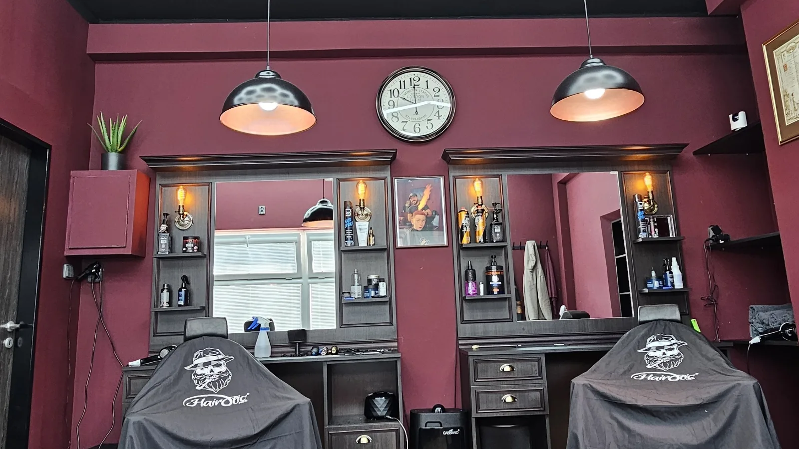 BARBER RUDNÁ BARBER SHOP – interiér salonu