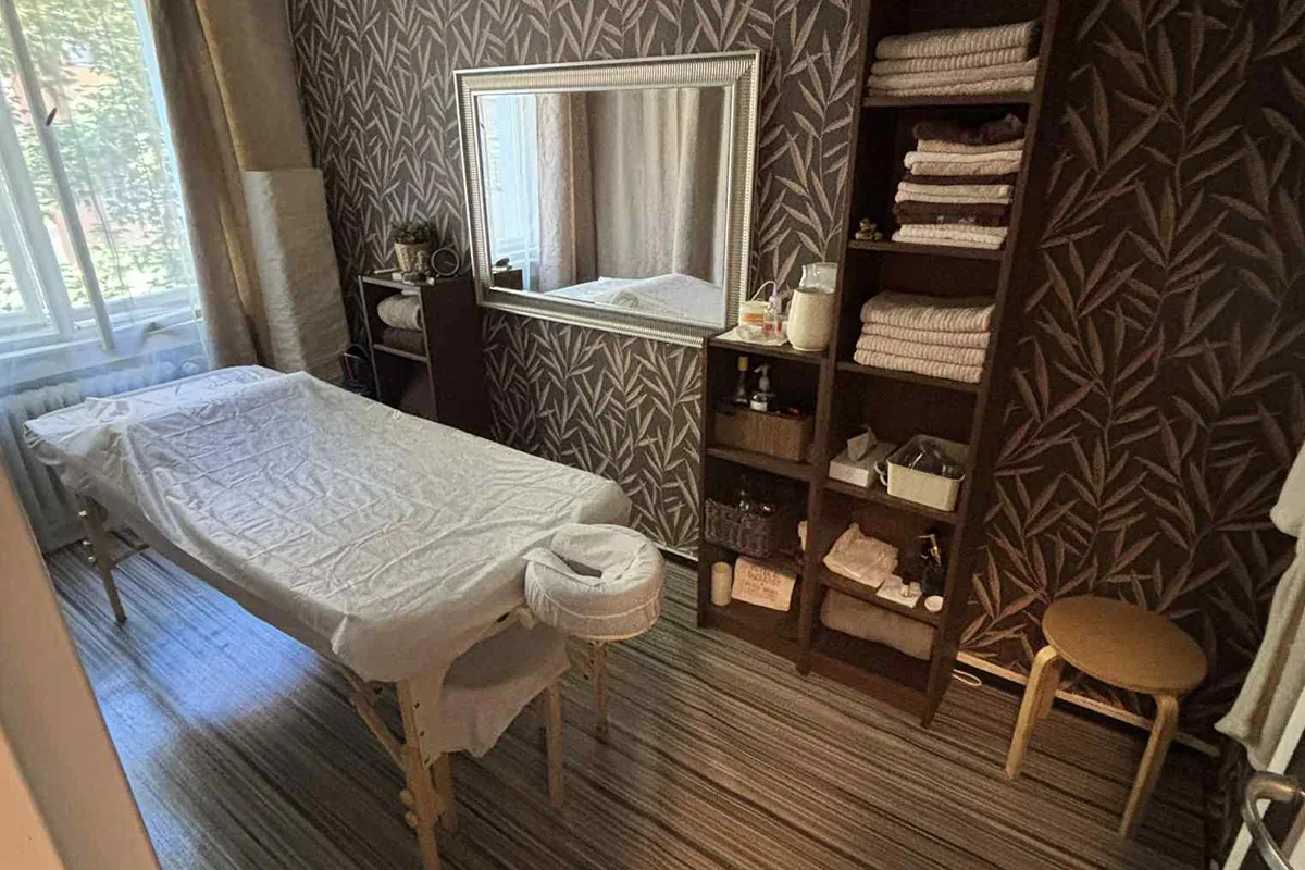 Hloubkové masáže Praha | Numako Beauty – interiér salonu