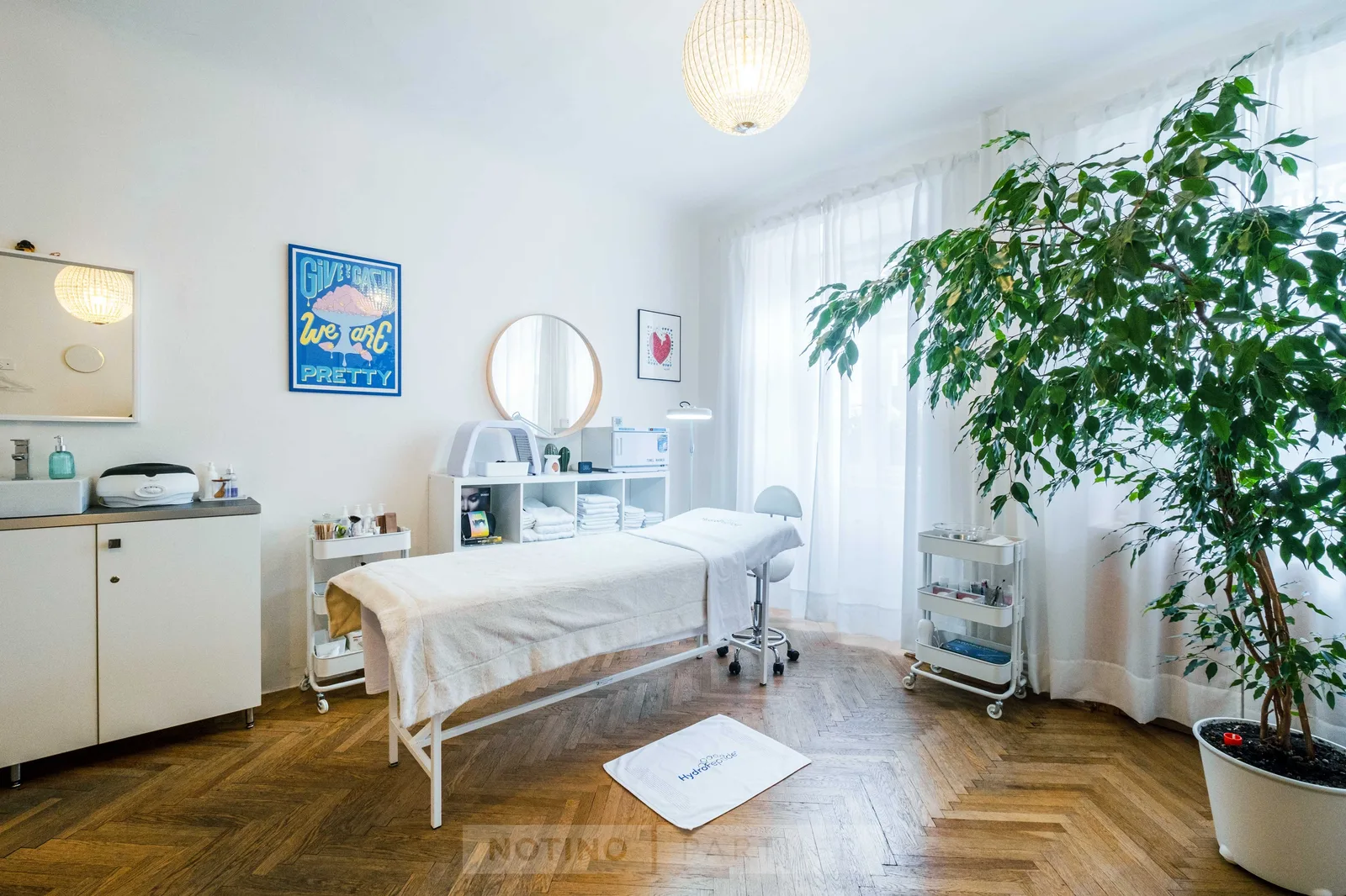 Laboratoř krásy – interiér salonu