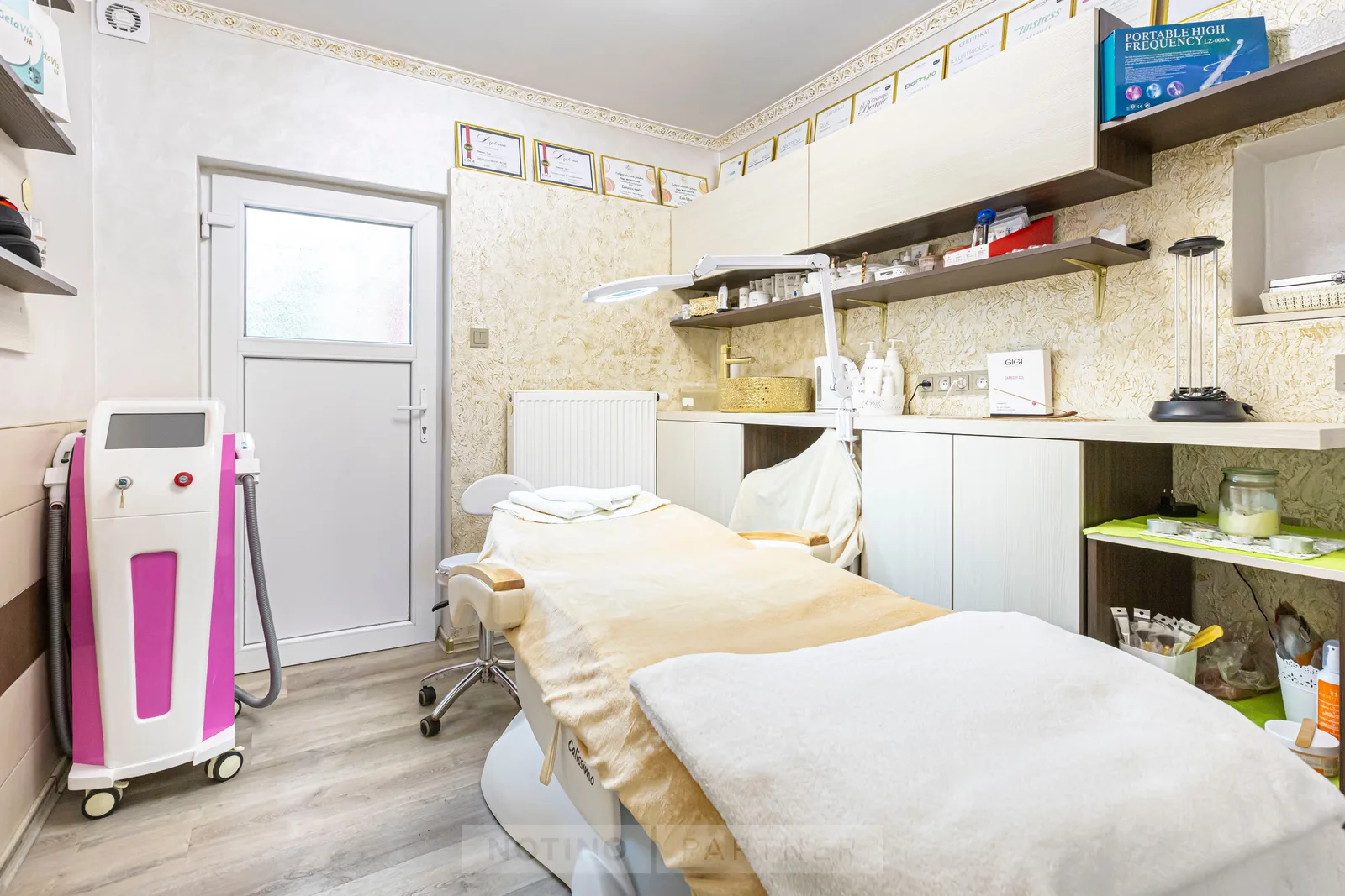 Kosmetické studio Evelin – interiér salonu