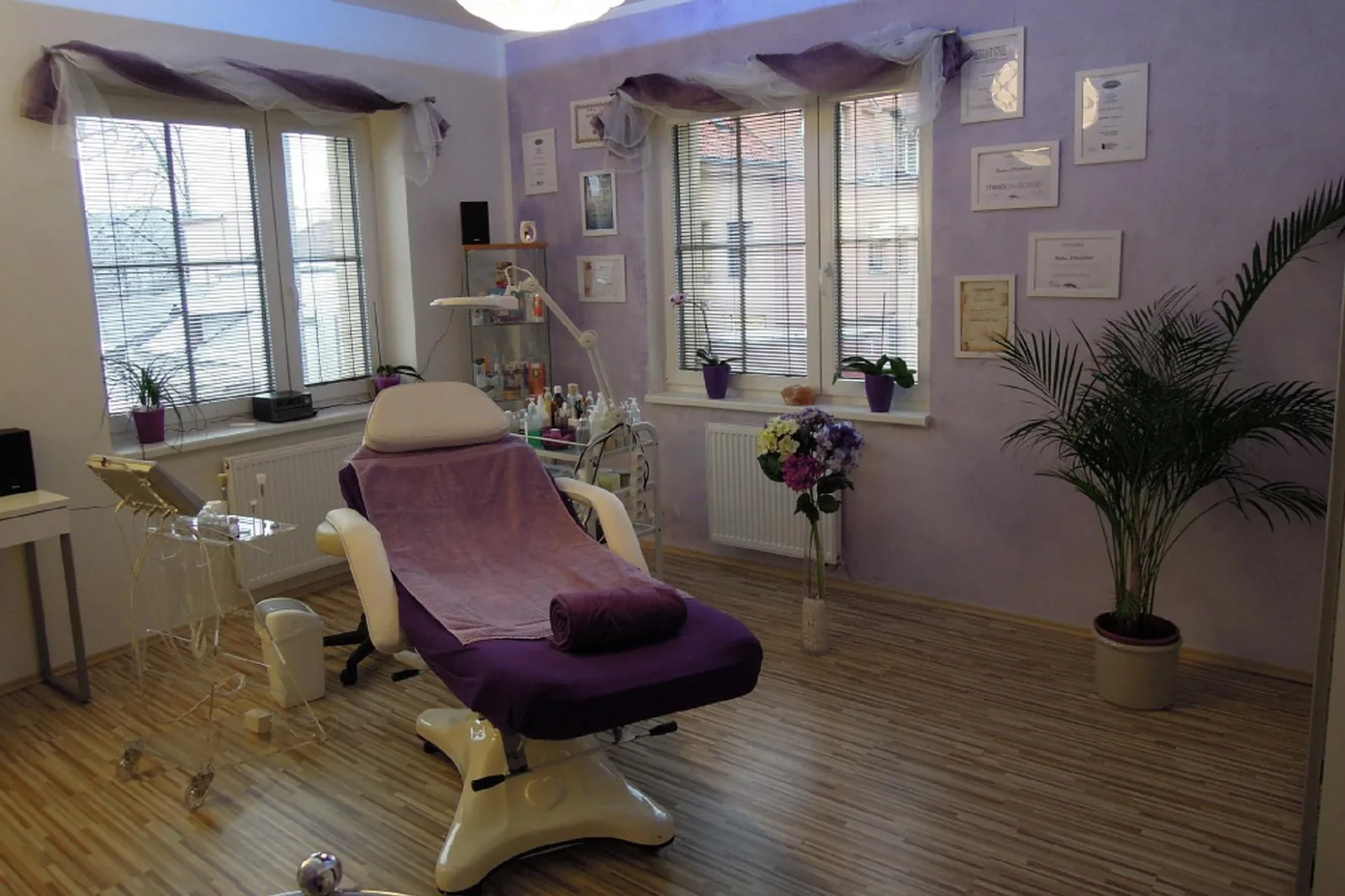Kosmetický salon BS – interiér salonu