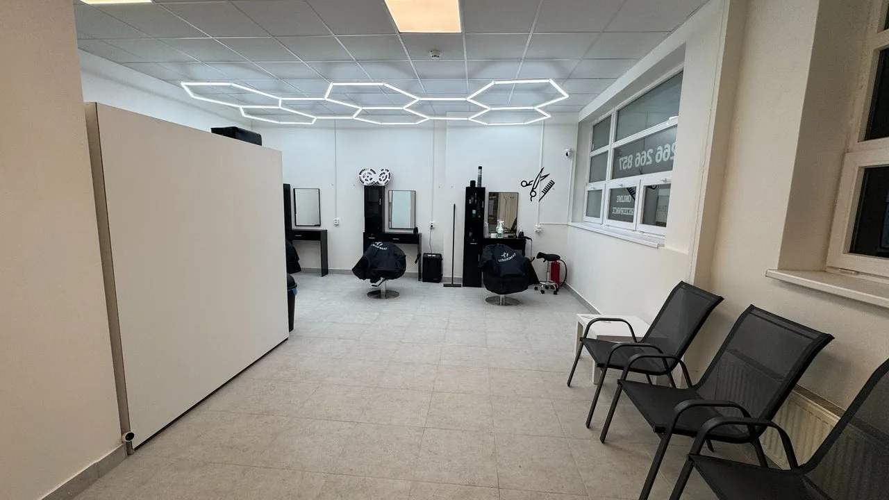 Střihomat – interiér salonu