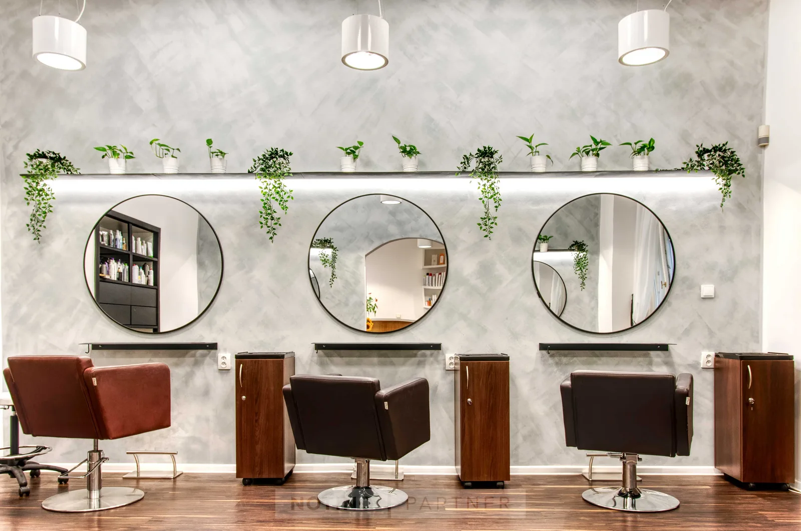 DéOR Hair Design – interiér salonu