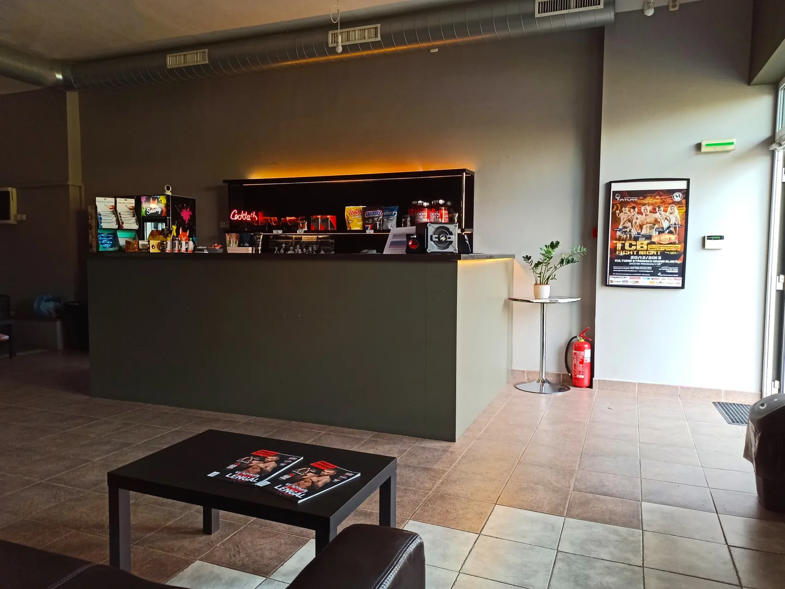 Fitness Masáže Praha – interiér salonu