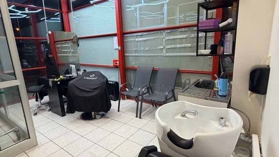 Střihomat – interiér salonu