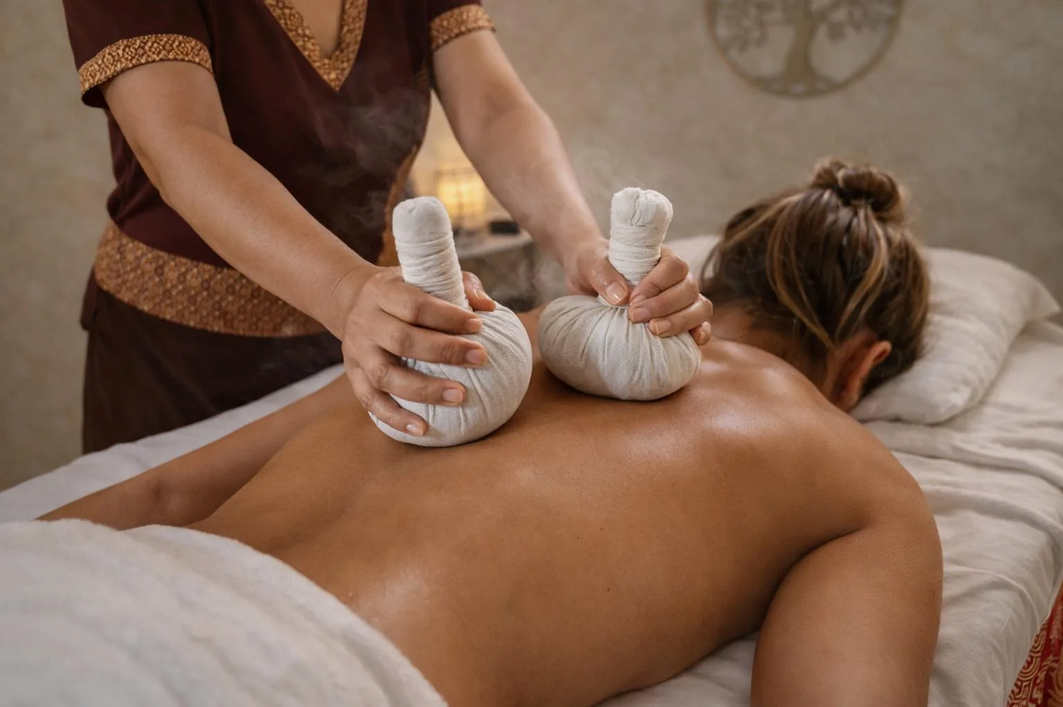 Thajské masáže ZEN SALON – ukázka práce