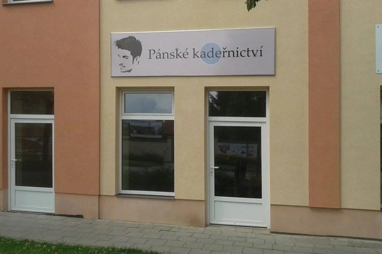 Pánské kadeřnictví – fotografie salonu