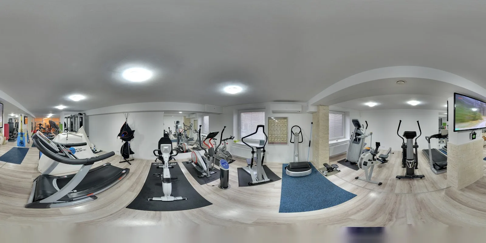 NB studio - dámské wellness fitness – interiér salonu