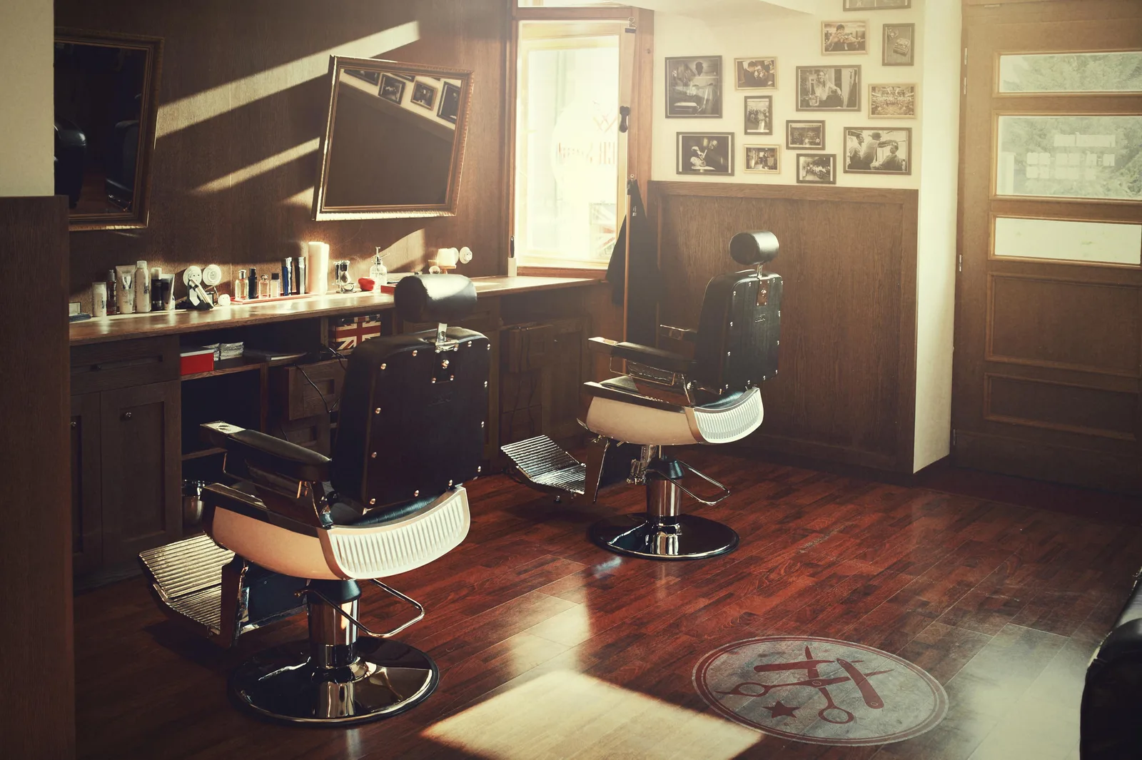 Barber Shop Cooper – interiér salonu
