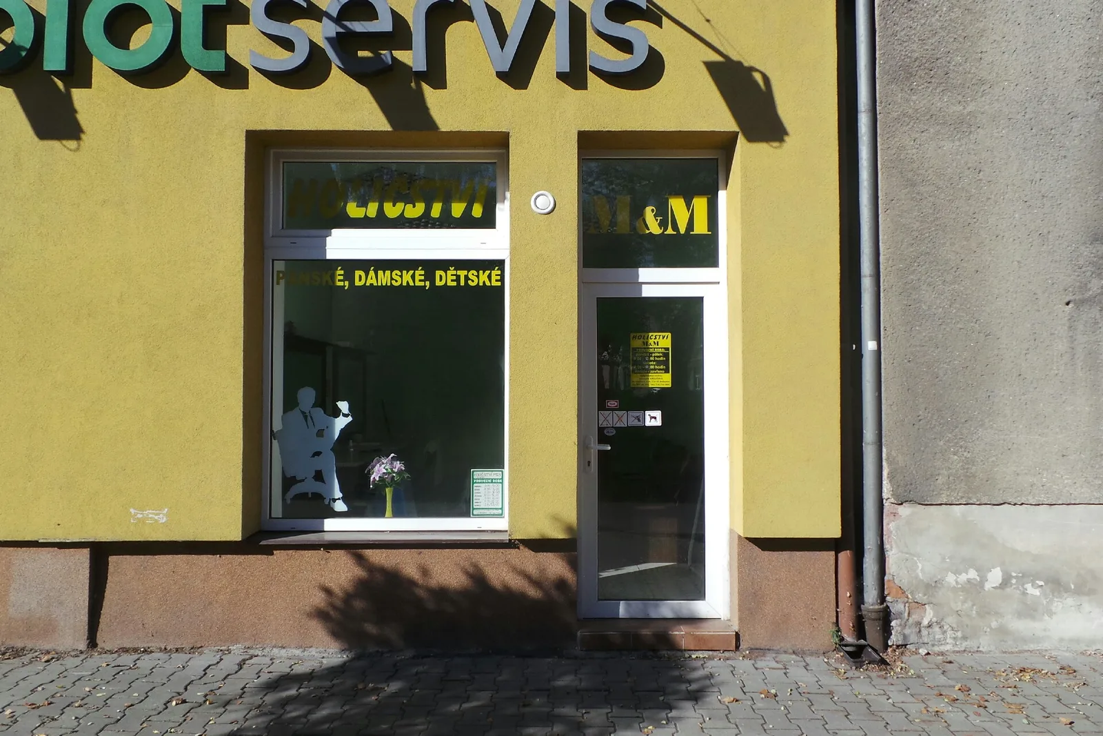 Holičství M&M – fotografie salonu