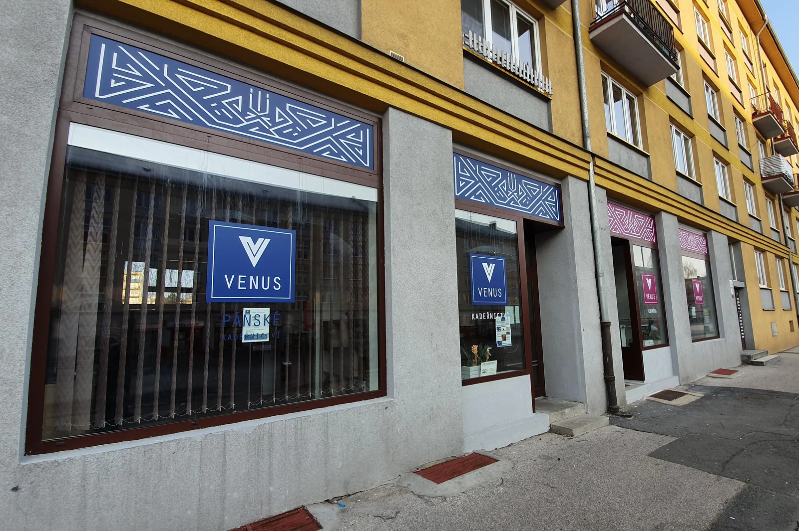 Kadeřnictví VENUS u Mototechny – fotografie salonu