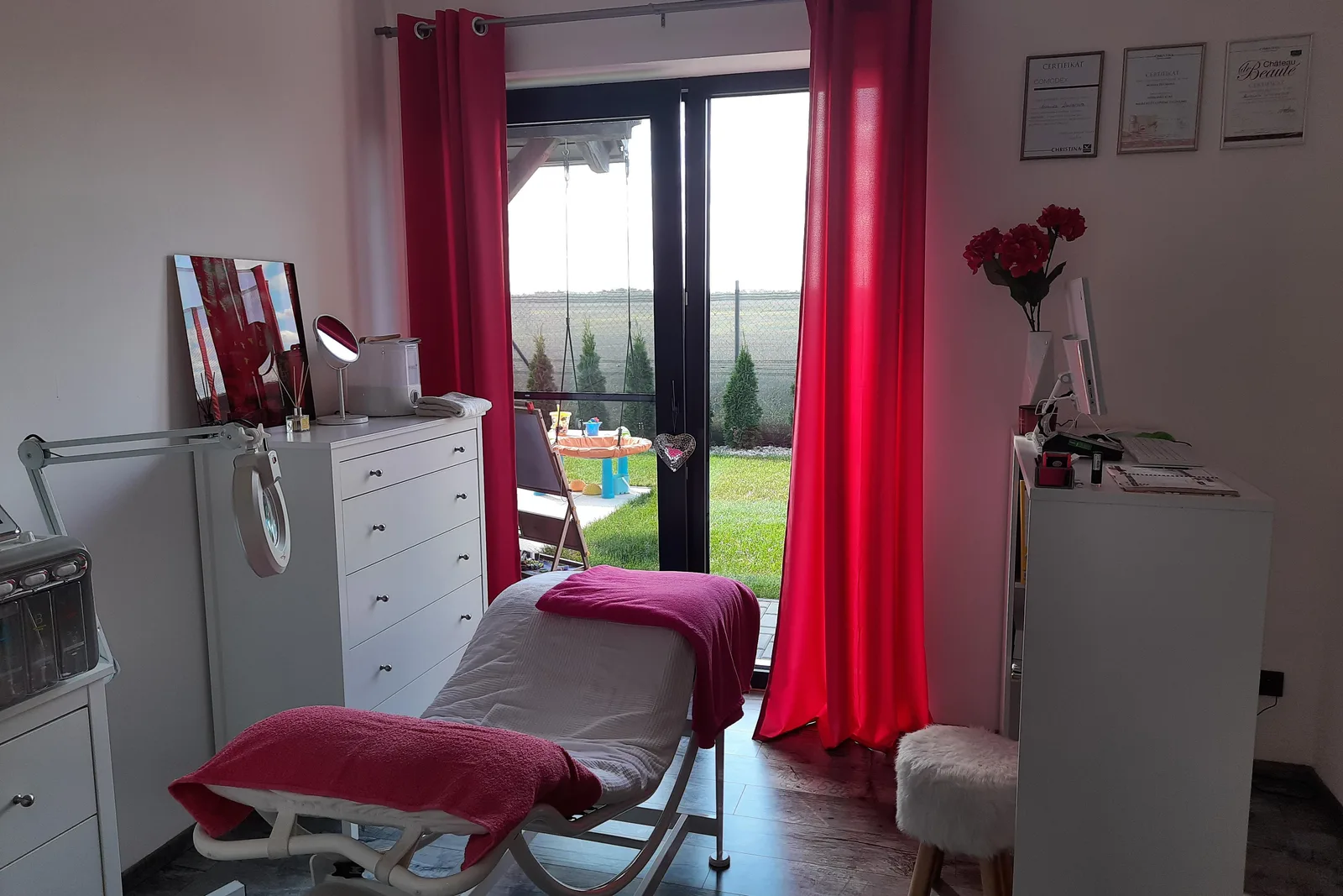 Kosmetické studio MonDu – interiér salonu