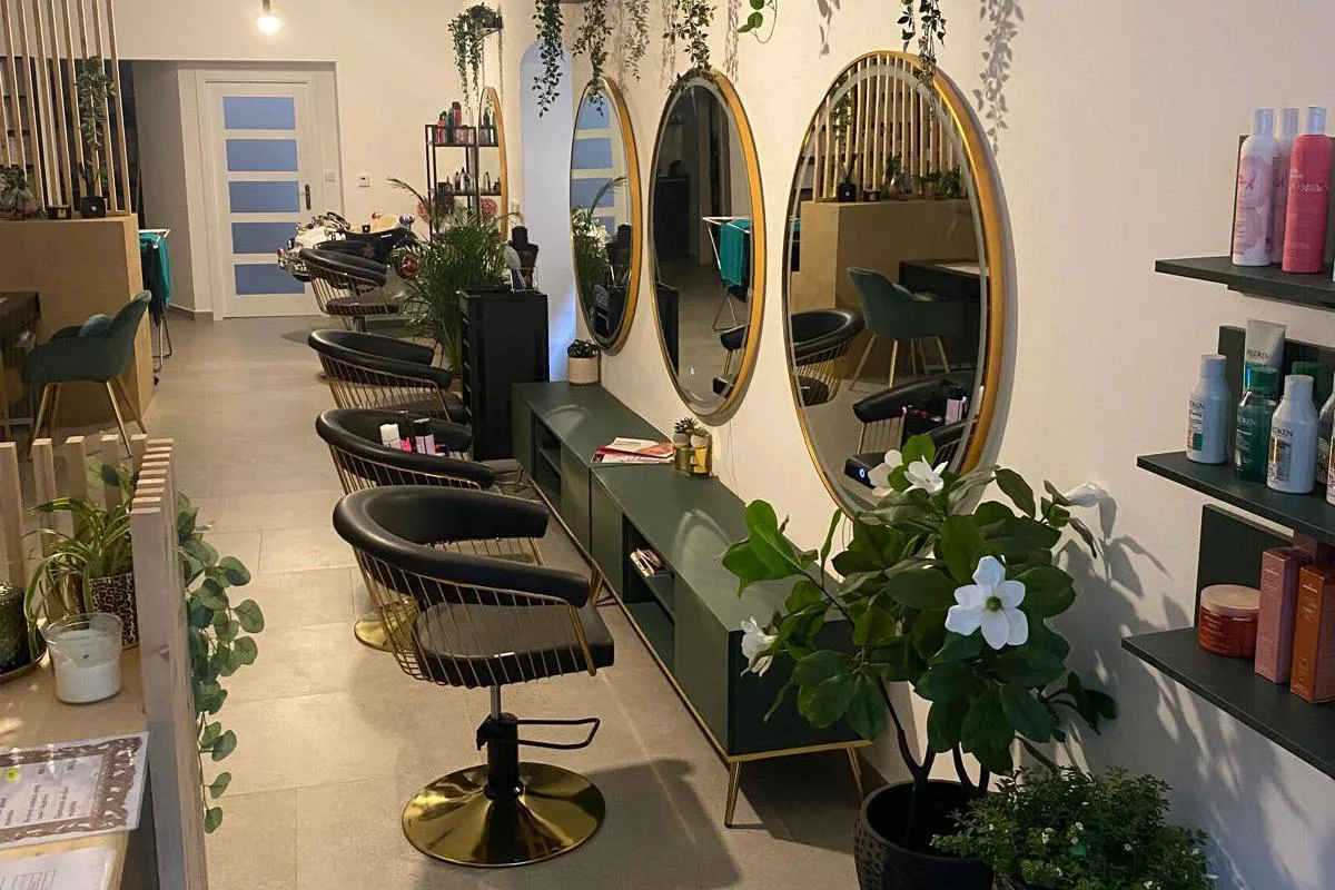 Salon Na dotek – interiér salonu