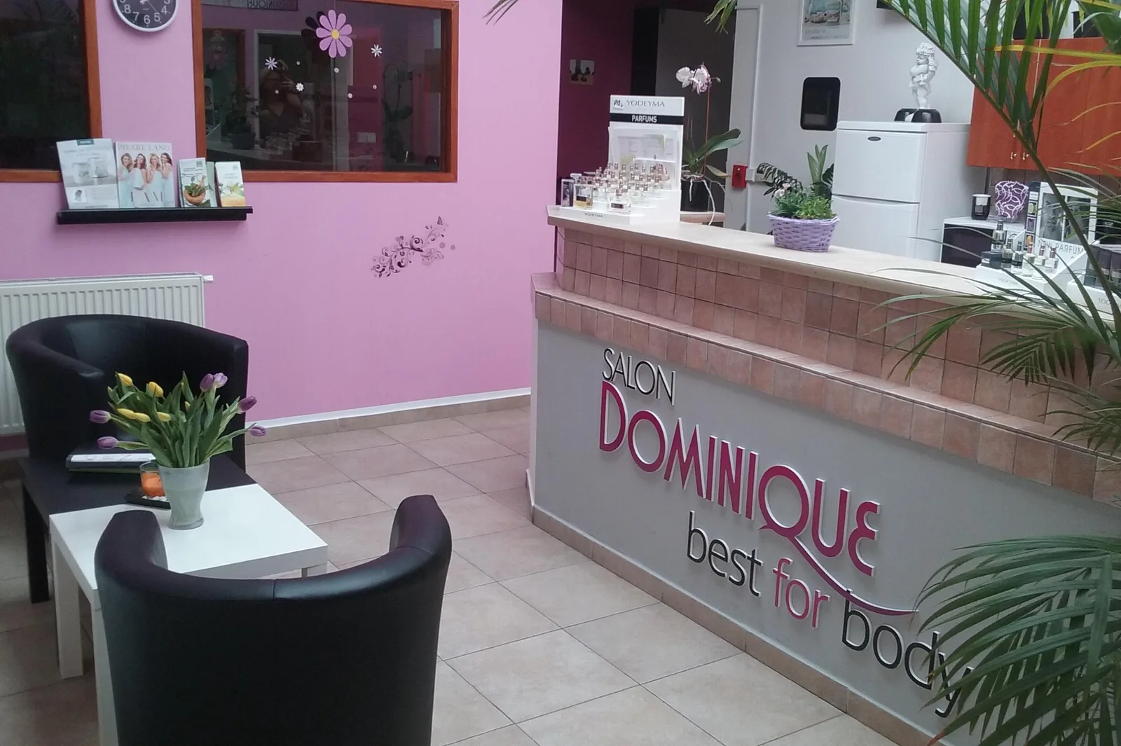 Salon dominique Říčany – interiér salonu