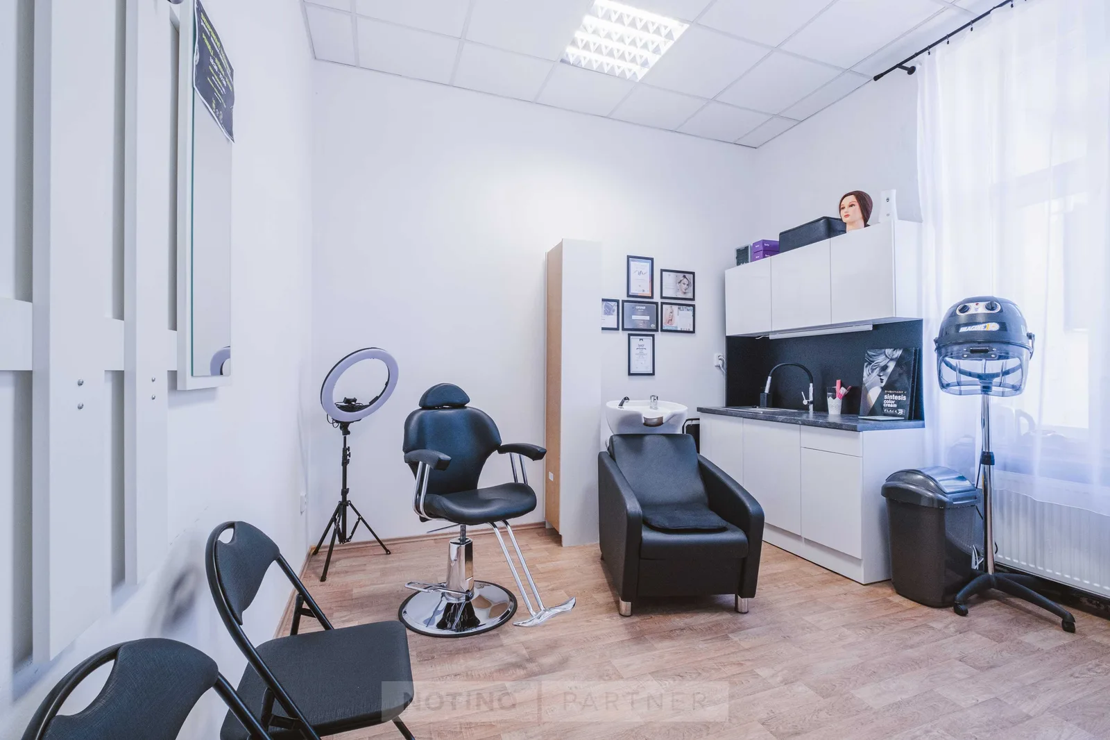 Kadeřnictví Kačka – interiér salonu
