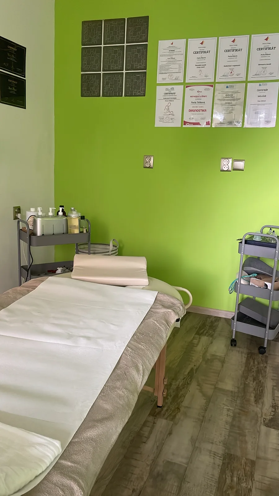 Masáže Pavla Říhová – interiér salonu
