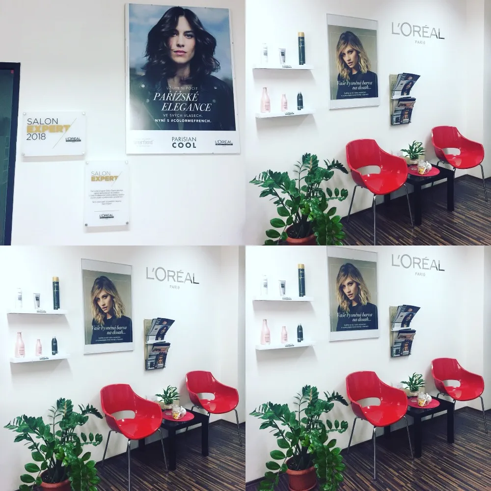 Salon KM Hair – interiér salonu