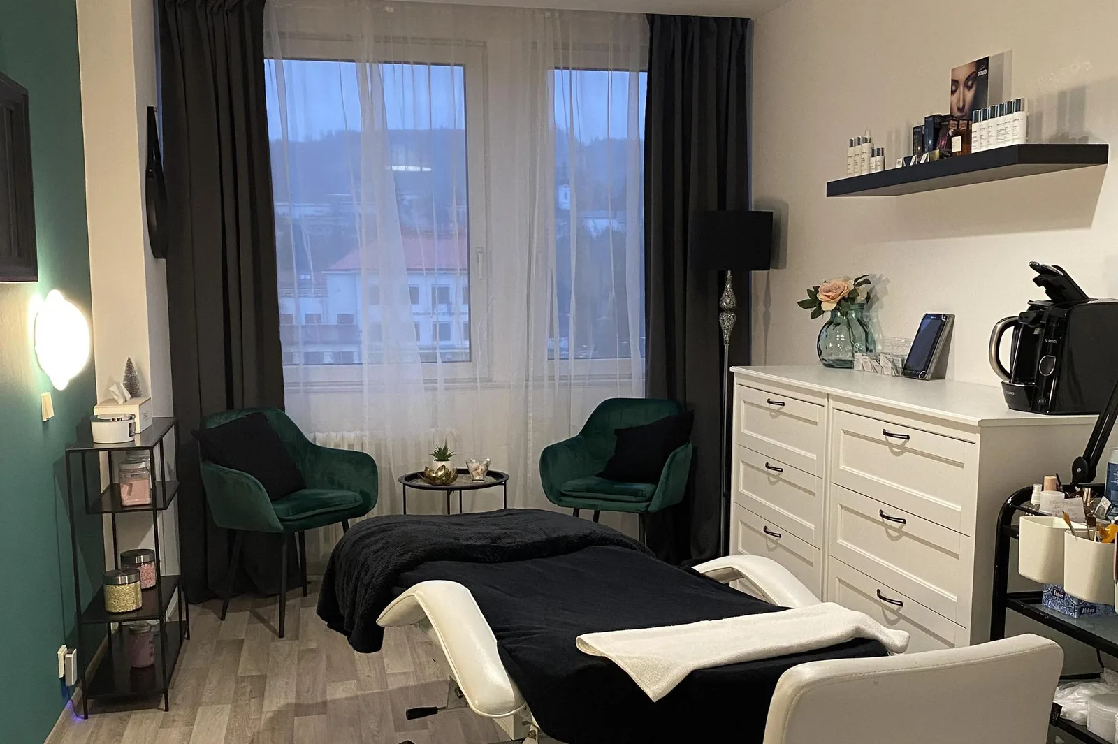 Kosmetický salon EMMA – interiér salonu